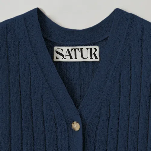 Saturn Street Style Logo Cardigans