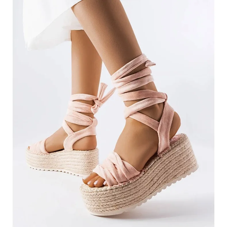 Pink Platform Espadrilles from Seastar