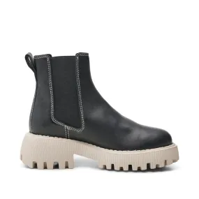 Shoe The Bear Posey Chelsea Boot in Black Contrast - Size 37/4