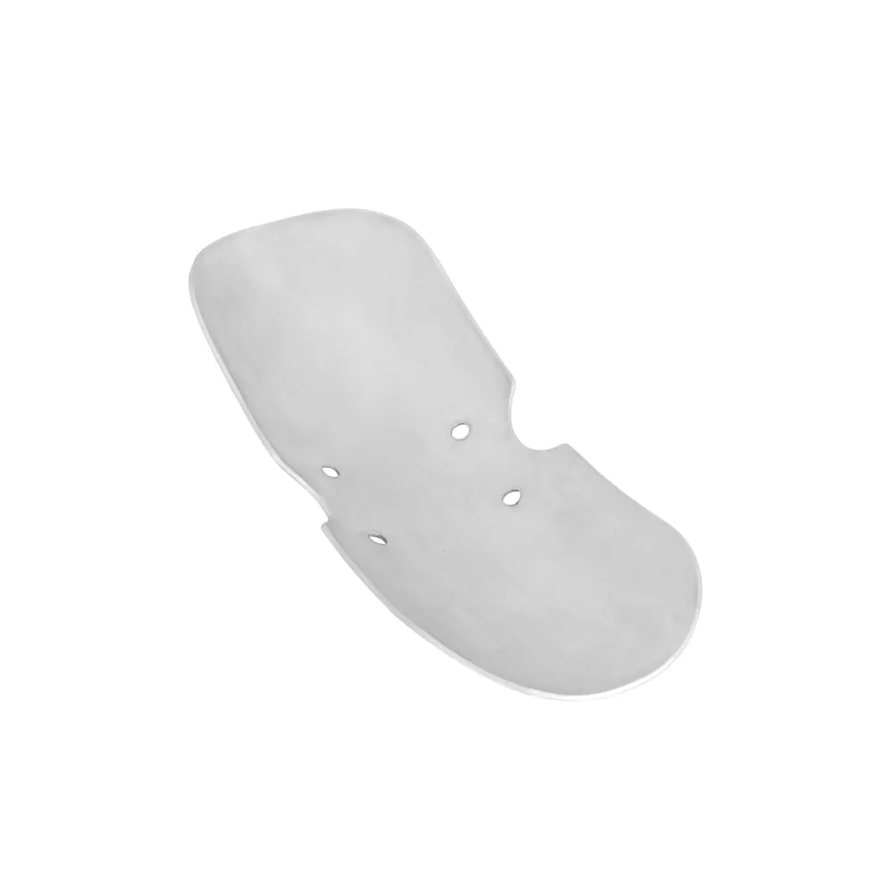 Shorty Front Mudguard/Fender LC - Polished, Black anodised and Brushed  Aluminium finish