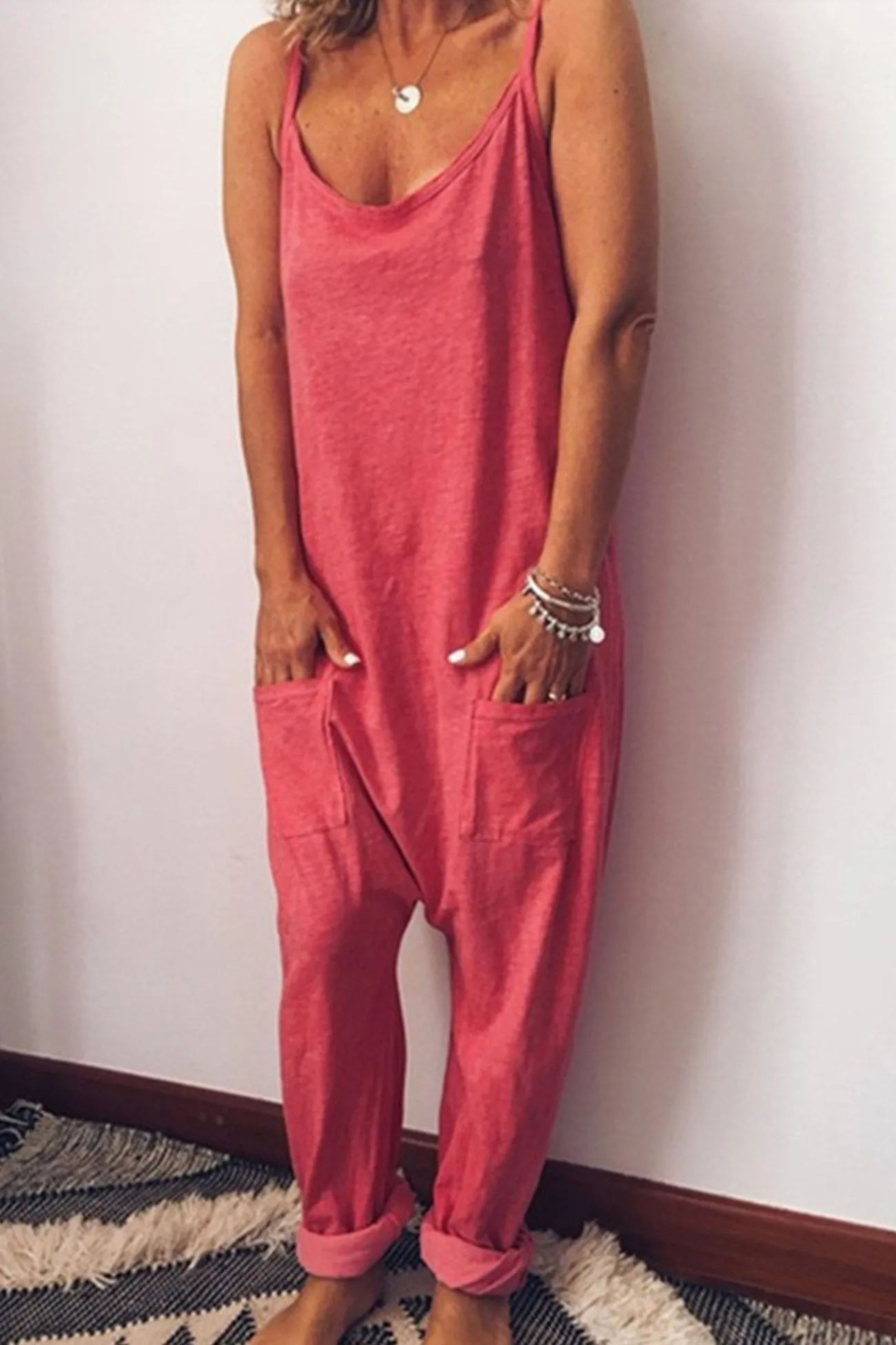 Baggy Cami Jumpsuits