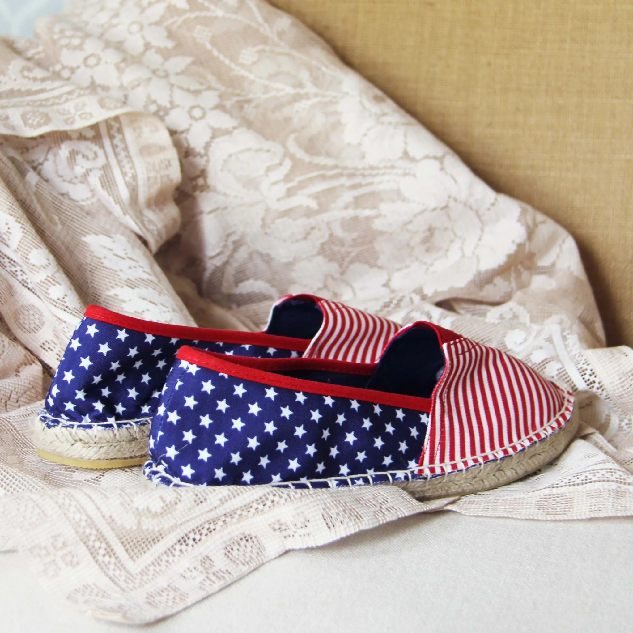 American Flag Espadrilles