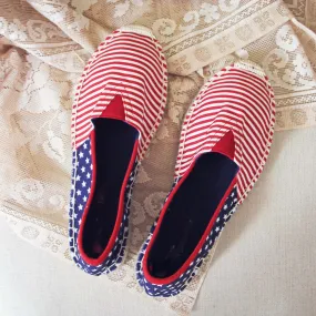 American Flag Espadrilles