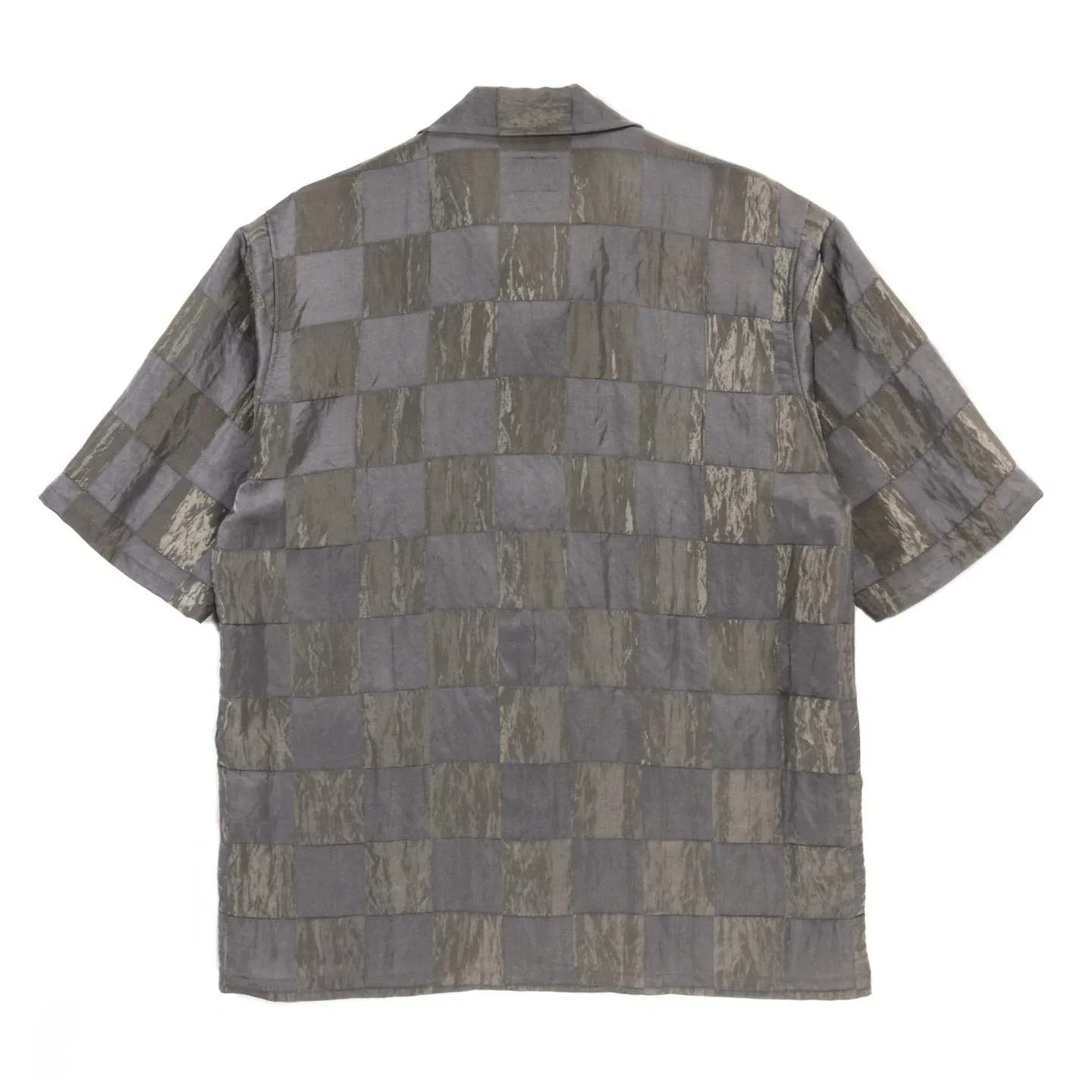 Needles Cabana Shirt Bright Cloth / Checker Grey