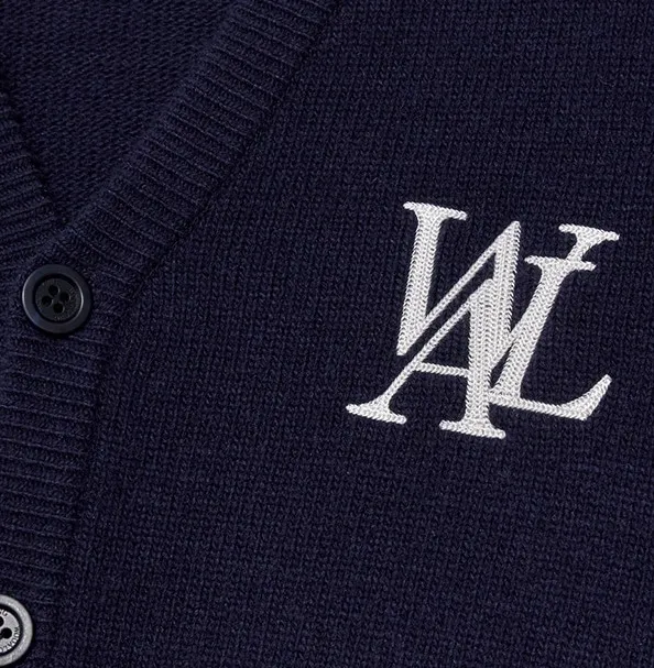 Wooalong Oversized Wool Nylon Logo Cap