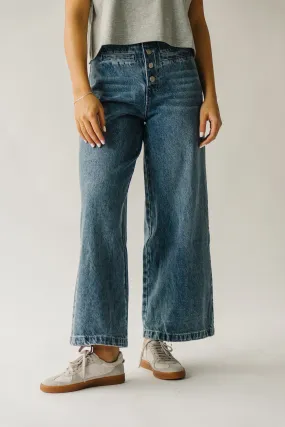 Washed Denim Davian High Waisted Jean