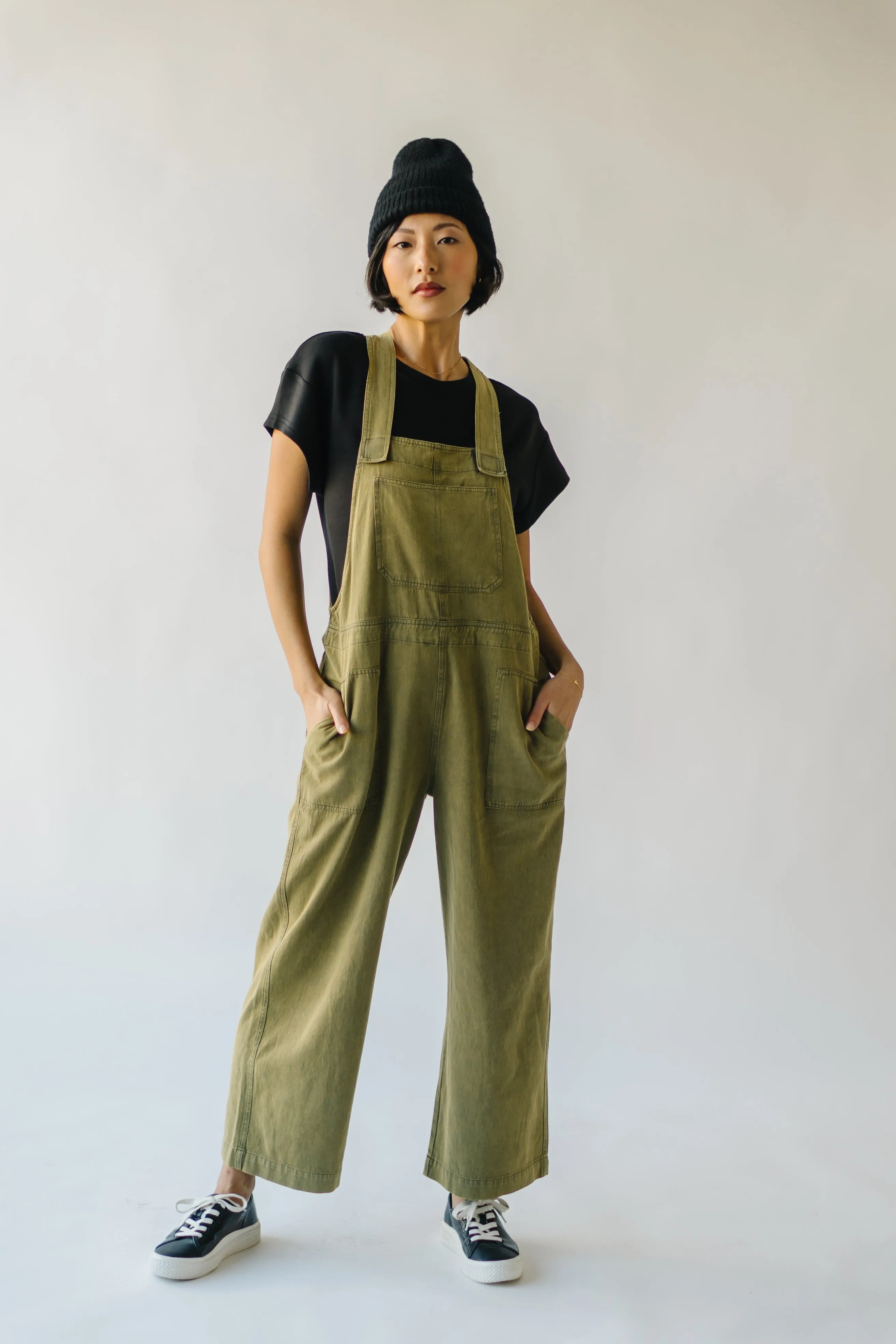 Wide Leg Jumpsuit Olive