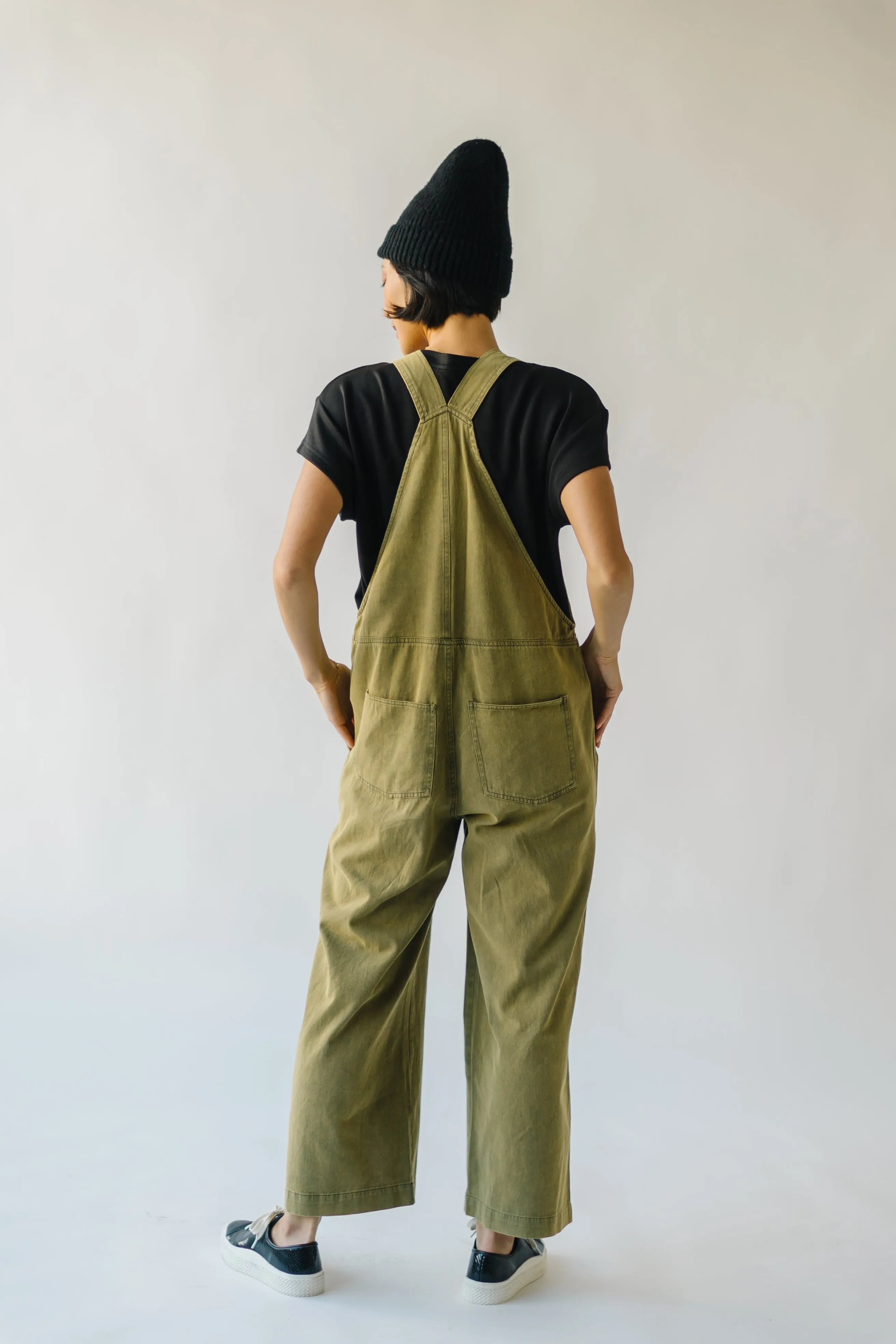 Wide Leg Jumpsuit Olive