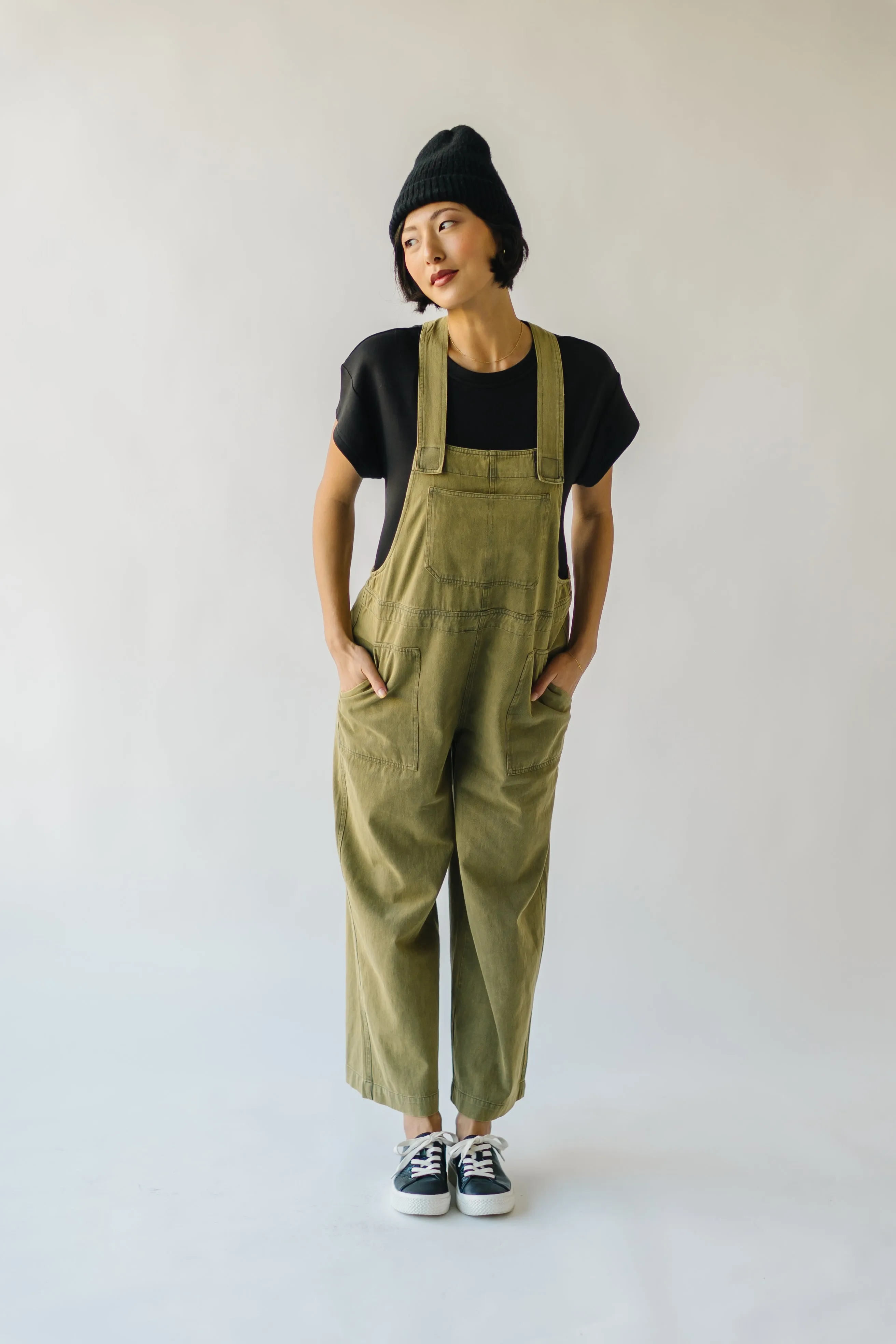 Wide Leg Jumpsuit Olive