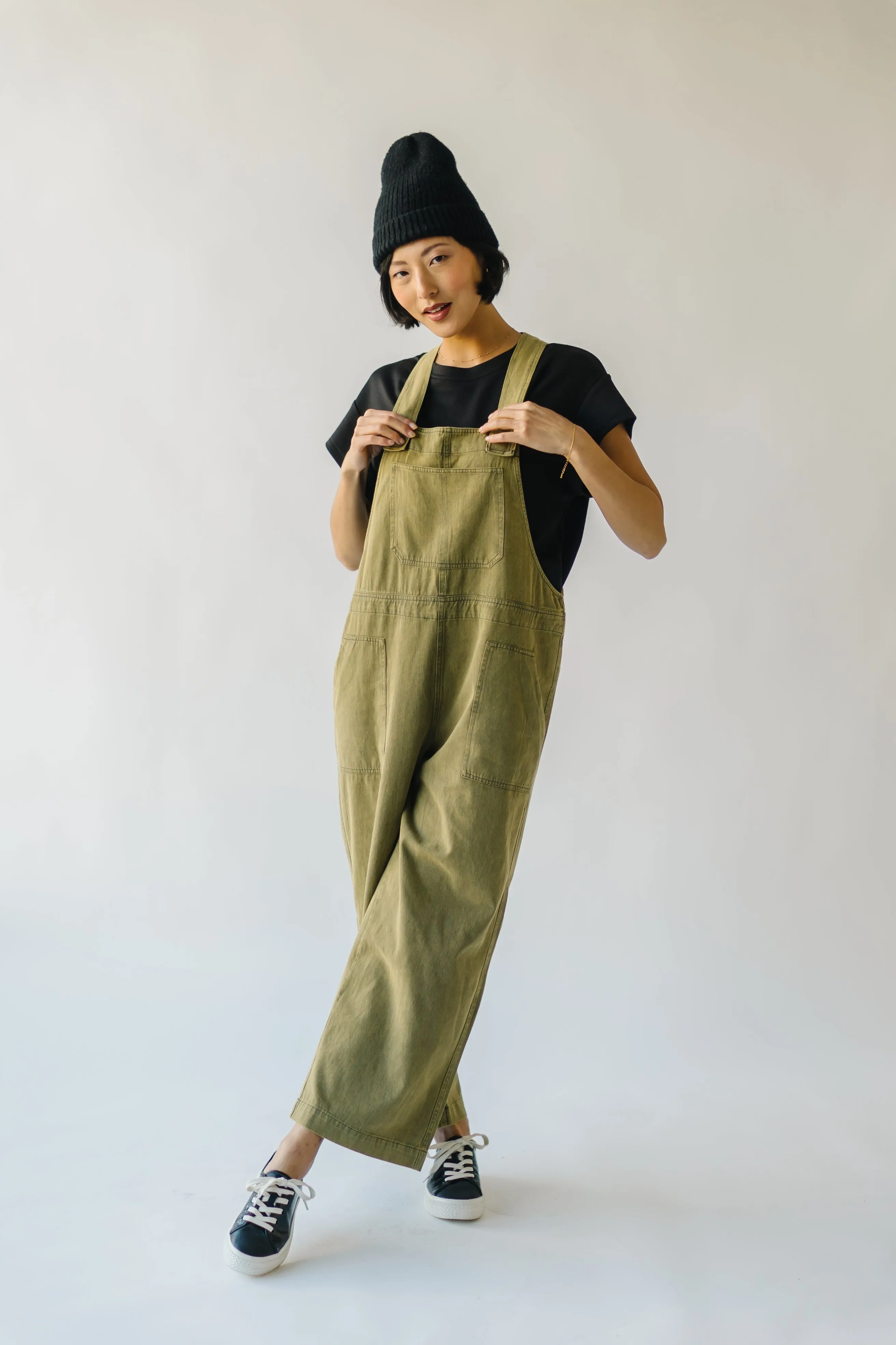 Wide Leg Jumpsuit Olive