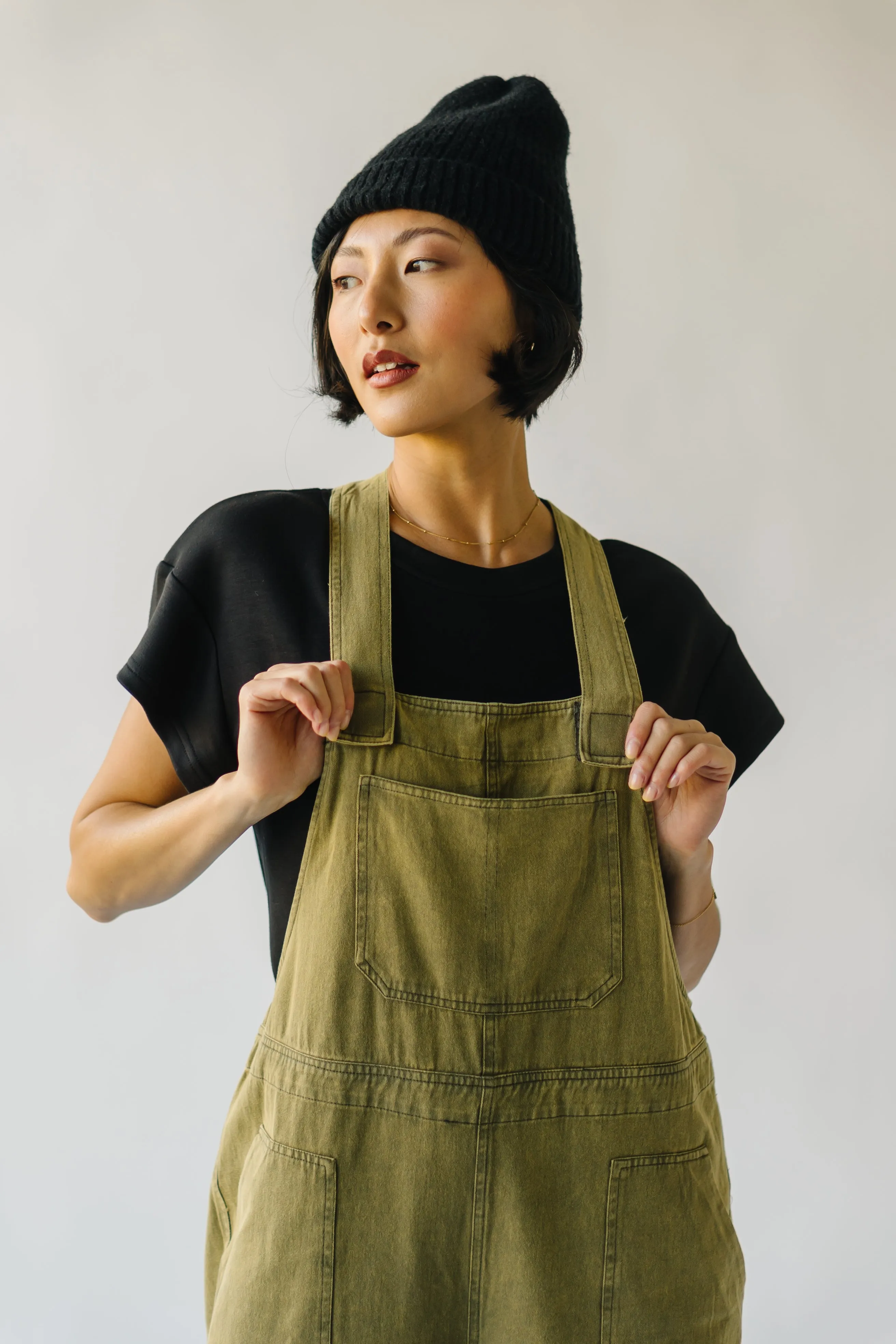 Wide Leg Jumpsuit Olive