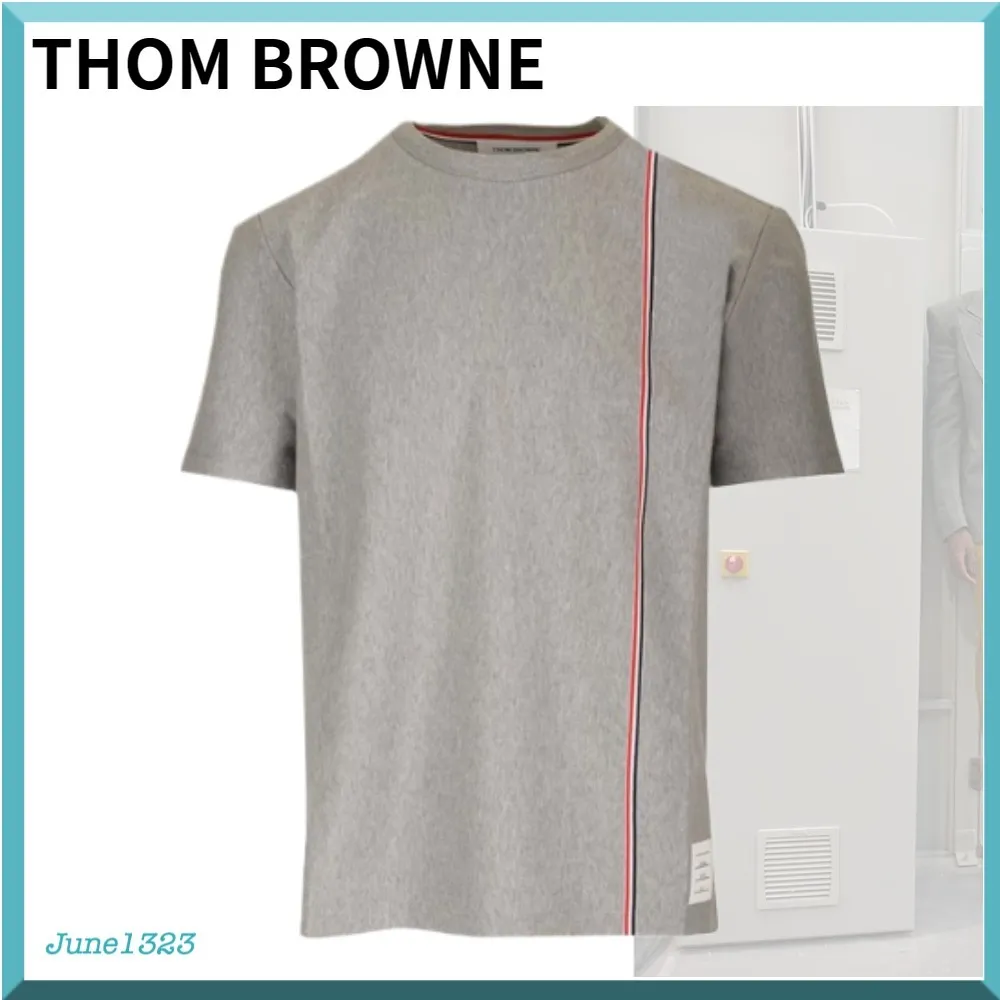 THOM BROWNE Plain Logo Designers Shirts