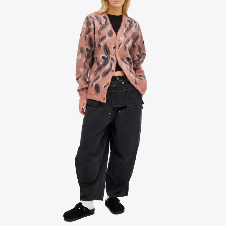 Tropical Patterns Unisex Street Style Skater Cardigans by Needles