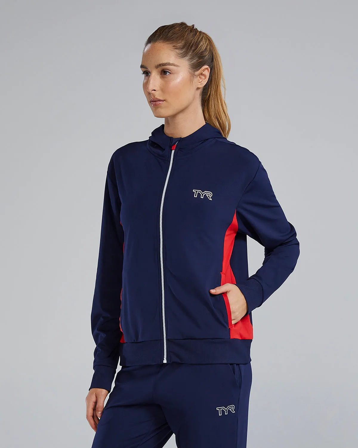 TYR Tech Full Zip Hoodie for Women