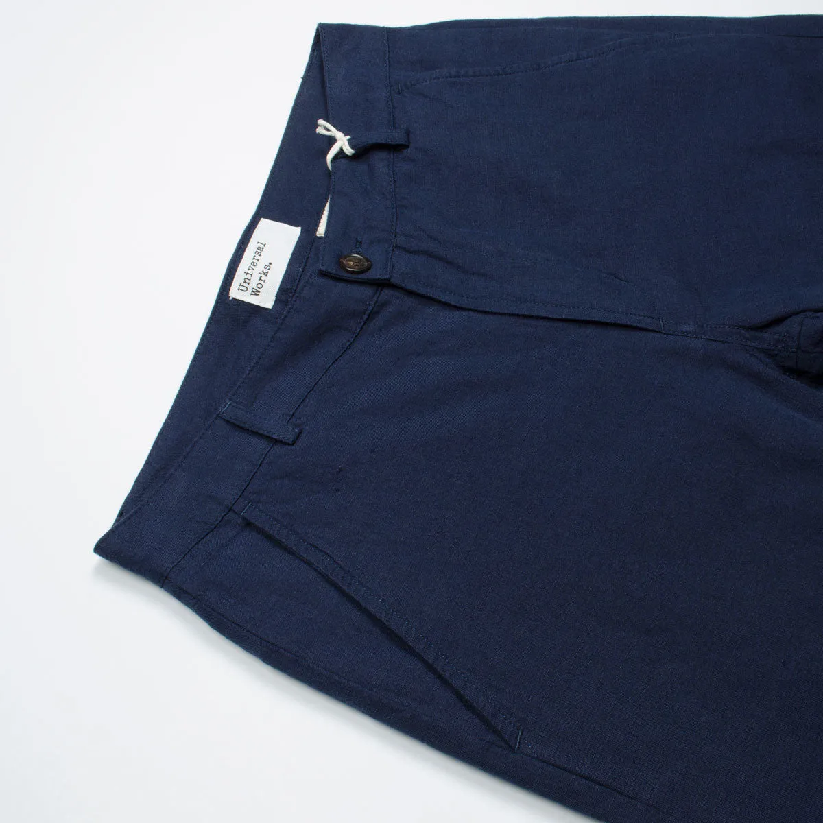 Universal Works Aston Pant Cotton Linen Navy