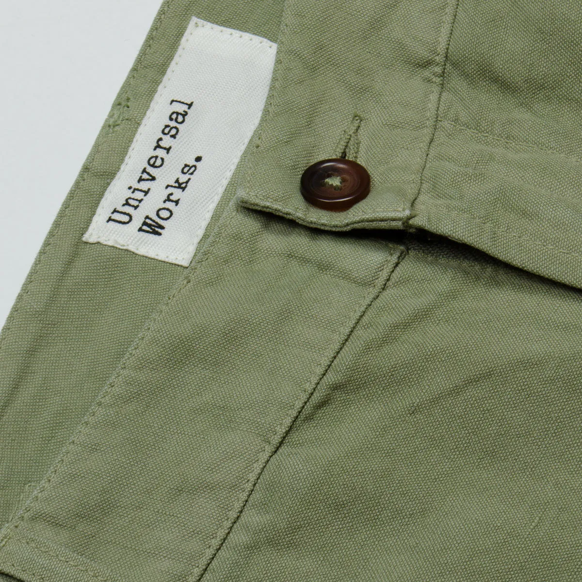 Universal Works Aston Pant Linen Cotton Elm