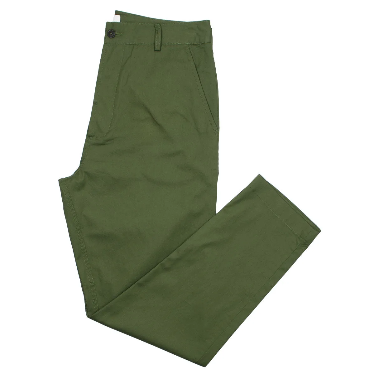 Universal Works Olive Military Chino Fine Twill