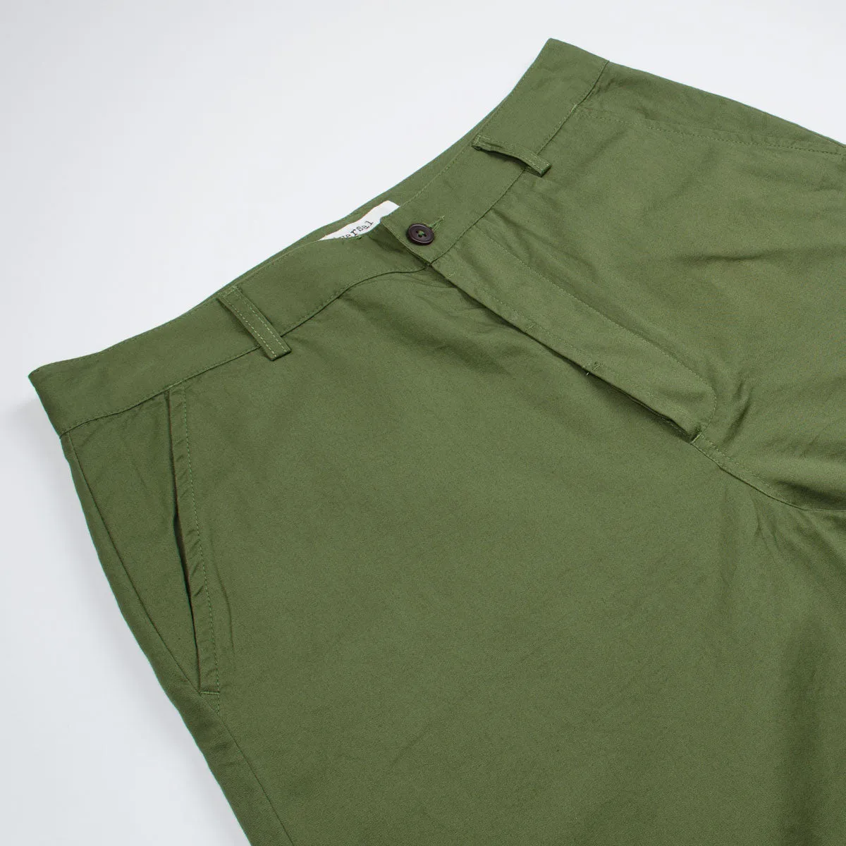 Universal Works Olive Military Chino Fine Twill