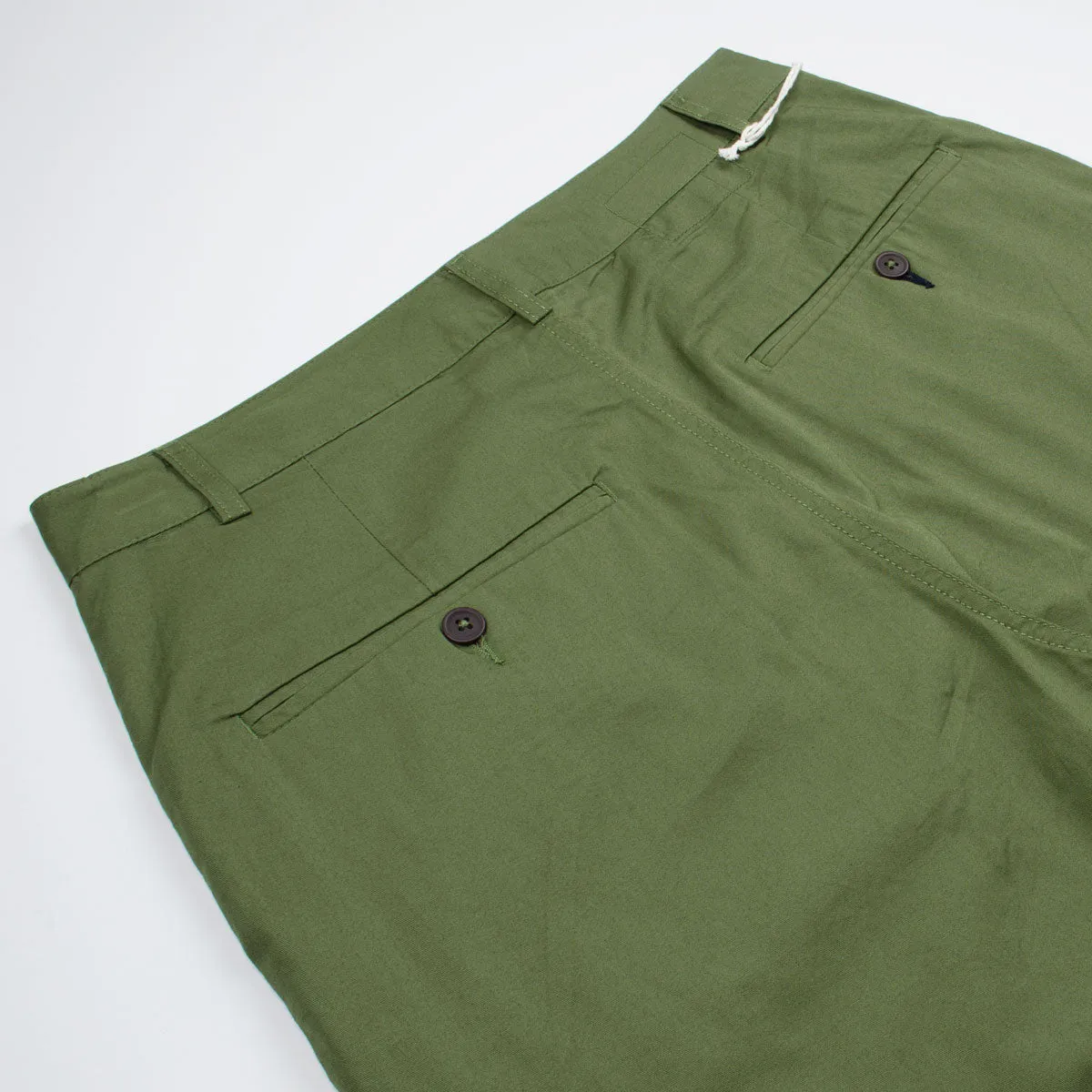 Universal Works Olive Military Chino Fine Twill