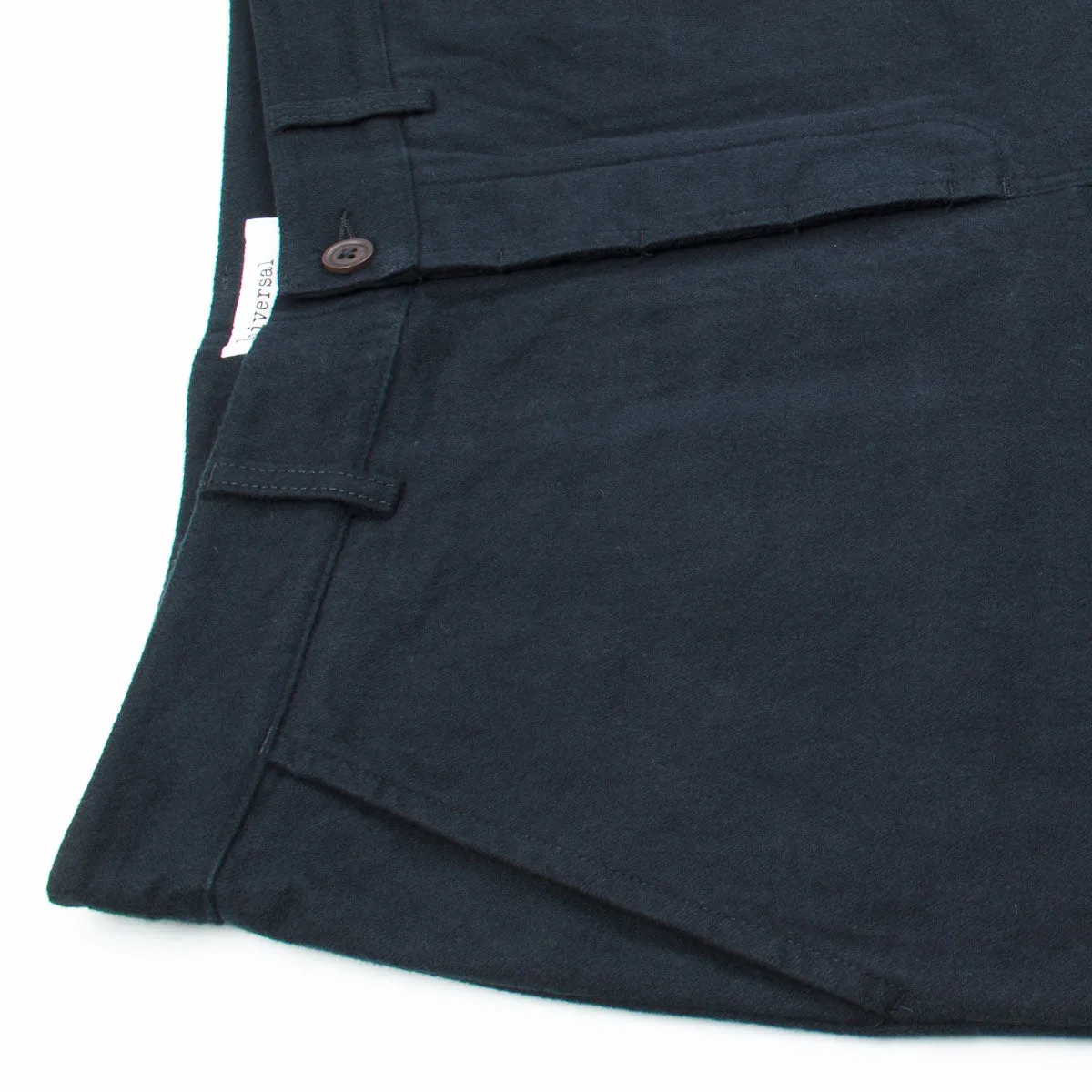 Universal Works Military Chino Nebraska Cotton Black