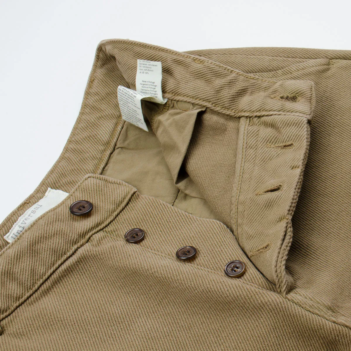 Universal Works Military Chino Trio Twill Taupe