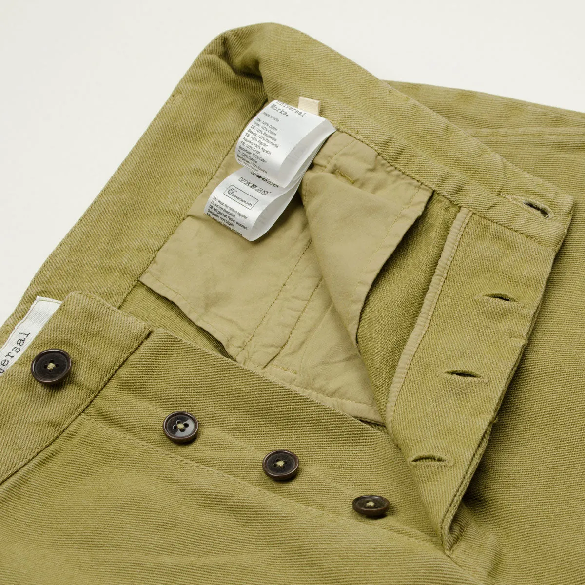 Military Chino Soft Twill Sand