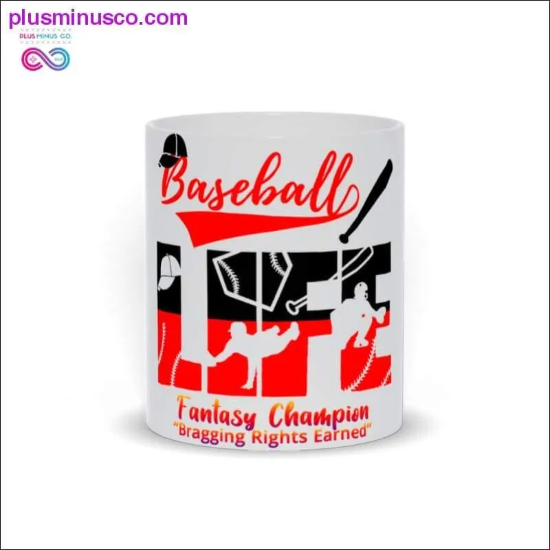 Baseball Life Themed Mugs