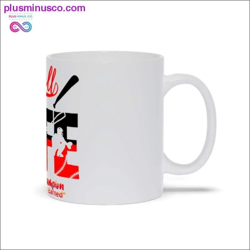 Baseball Life Themed Mugs