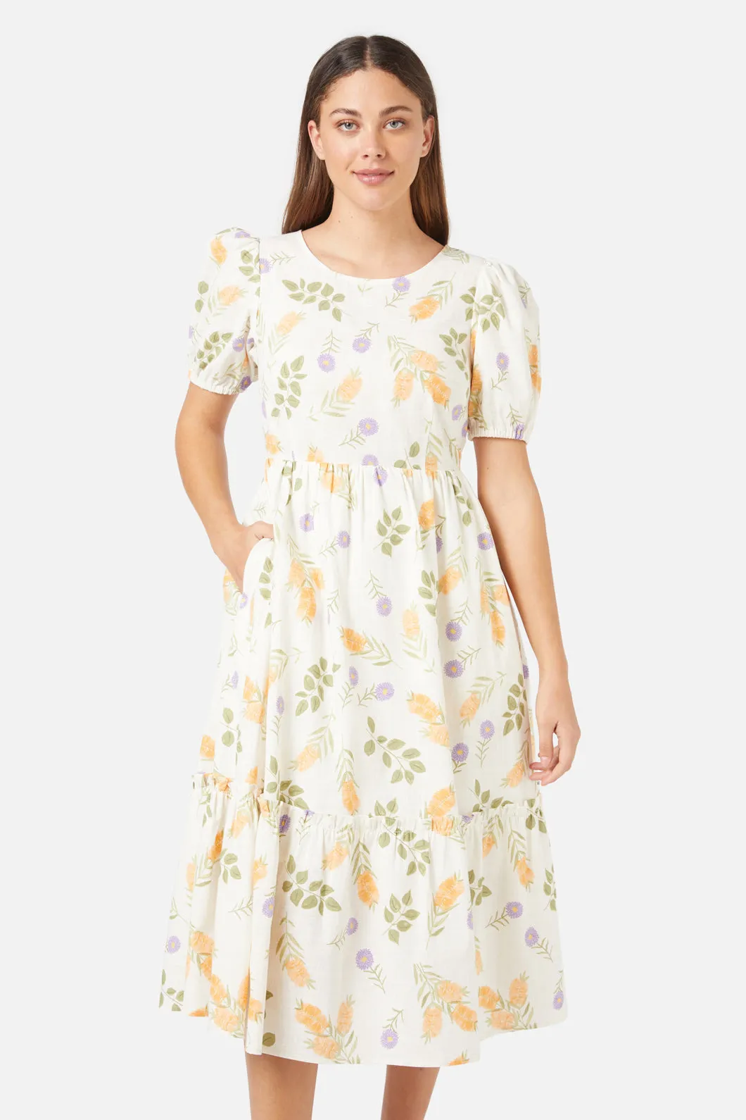 Wild Flower Knee-Length Dress