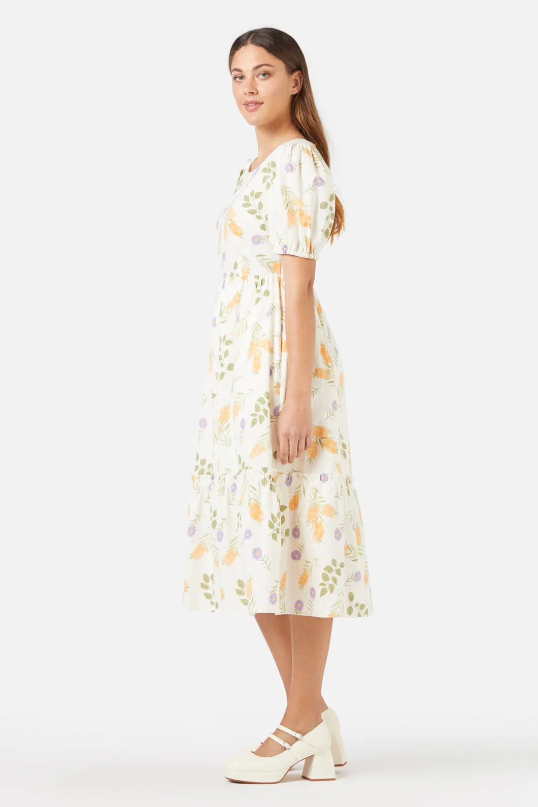 Wild Flower Knee-Length Dress