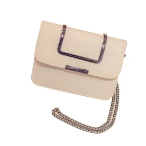 Stylish Leather Chain Women's Messenger Bag