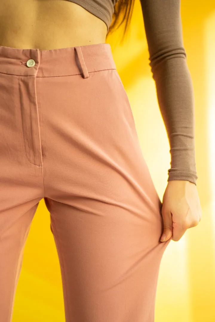 Women's Coral Stretch Chinos