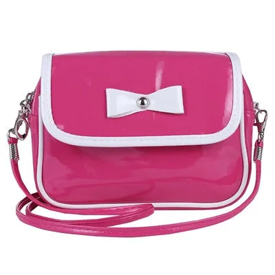 Women's PU Leather Messenger Shoulder Bag