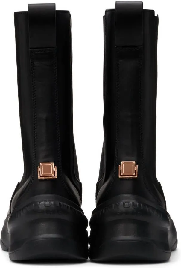 Wooyoungmi Black Chelsea Boots