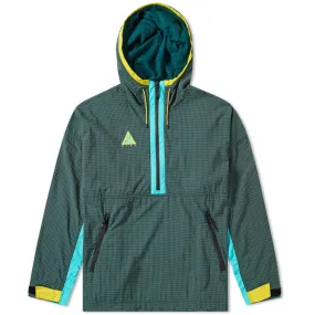 Woven Hooded JacketAtomic Teal, Jade & Sulfur